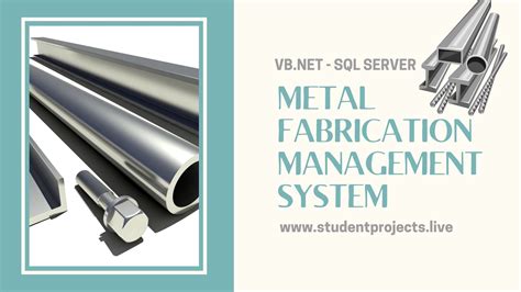 admin work metal fabricators|metal fabrication management system.